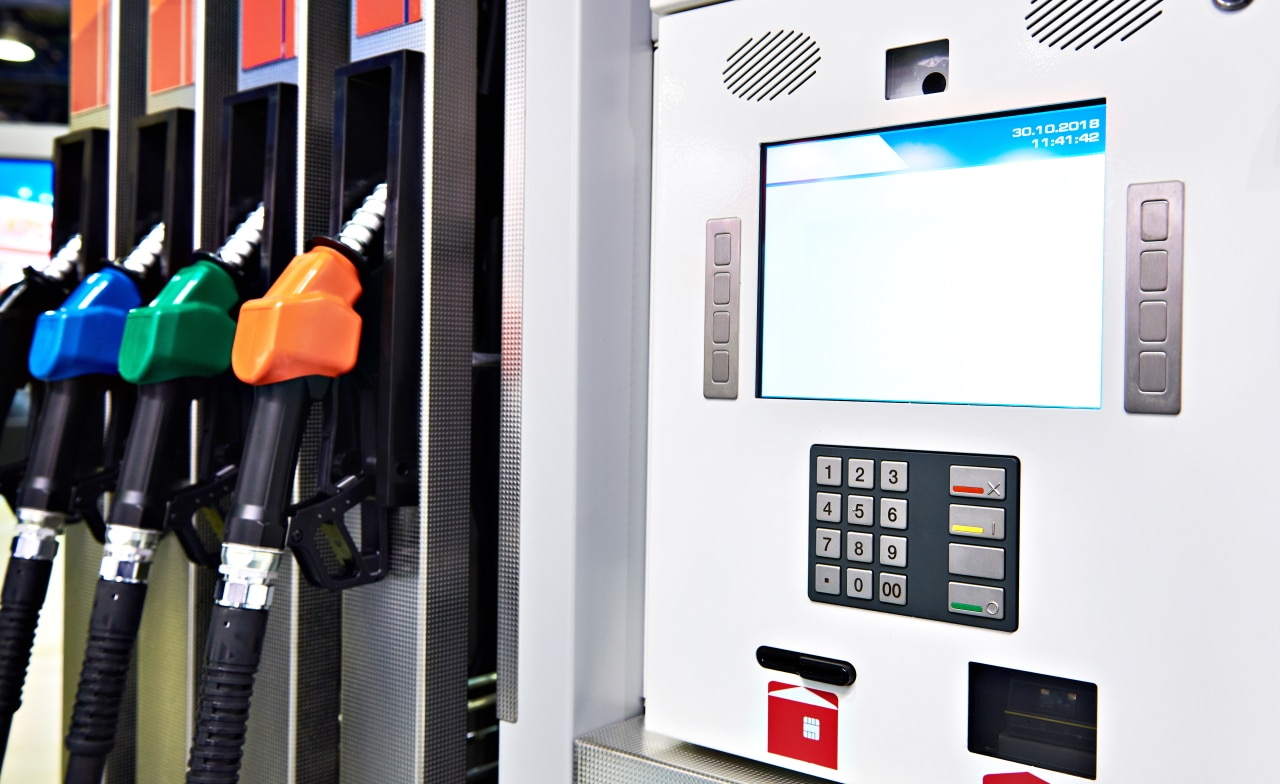 Fuel payment by card Fuel payment by card