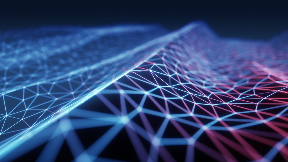 Abstract image of blockchain technology Abstract image of blockchain technology