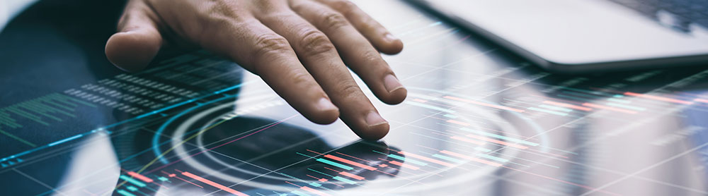 The Digital Backbone Person’s hand touching a digital device