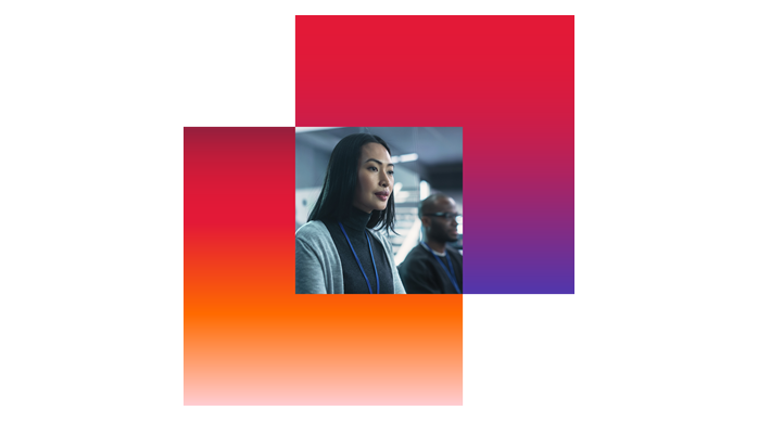 Corner stone featuring colleagues - CGI Responsible AI Report