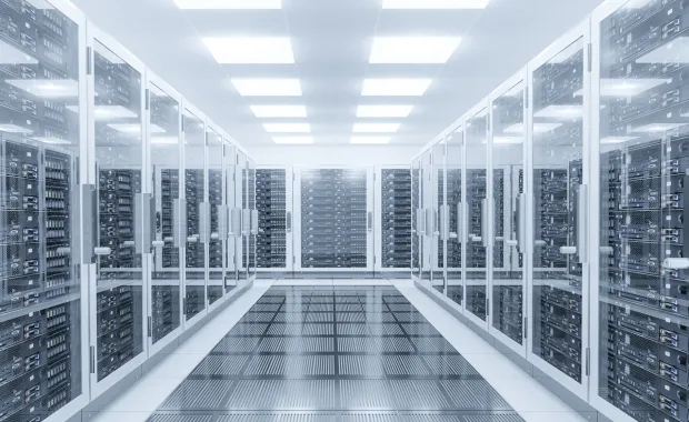 salle de serveur informatique