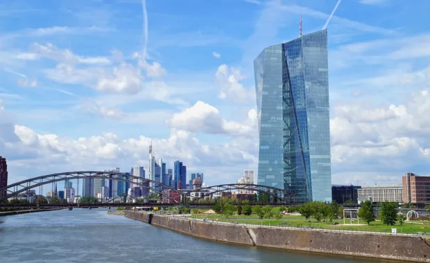 European Central Bank in Frankfurt, Germany