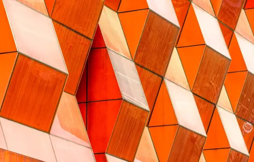 glass building abstract