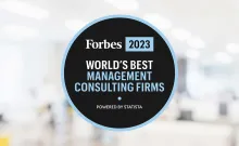 Logo Forbes pour le World's Best Management Consulting Firms